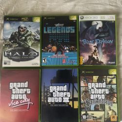 XBOX and PlayStation2 pS2 Games $15 (3for$30)