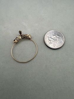 14K Yellow Gold Memories Charm – 1.23g