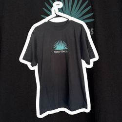 Chicos Toxicos Graphic T Shirt Large Black Casa Amigos Tequila Themed New No Tags