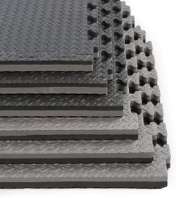 Workout Mats – 12-Pack Puzzle Foam Tiles – Covers 48 Sq Ft – New
