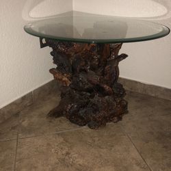 Vintage Root Coffe And End  Tables