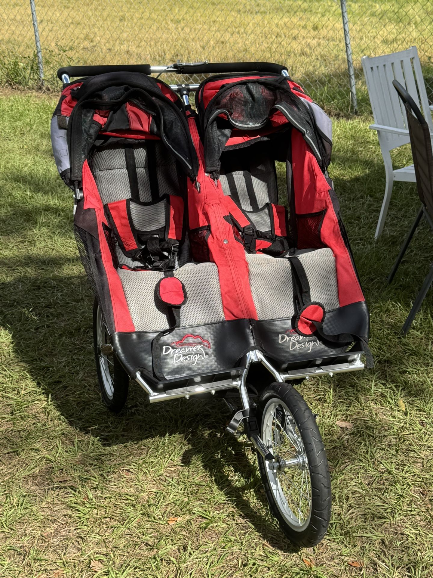 Double Seat Stroller