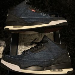 Jordan 3 “Levi’s X Denim” Size 13