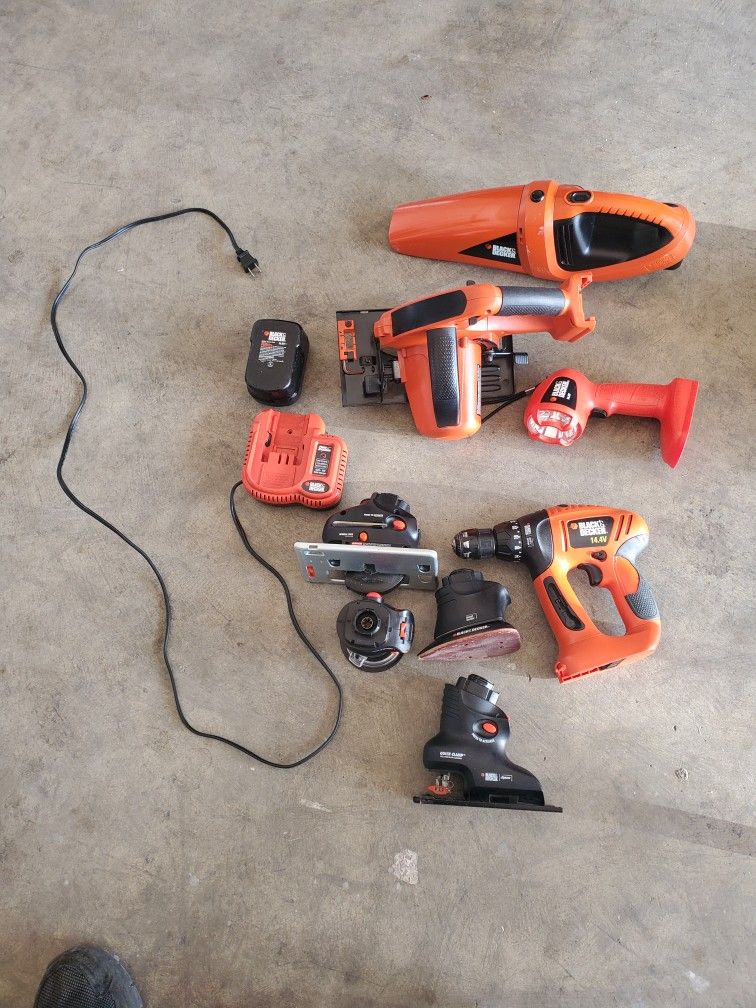 Black and Decker Power Tools 14.4v