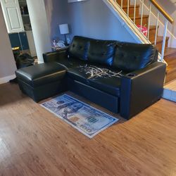 Black Sofa Used Negotiable 