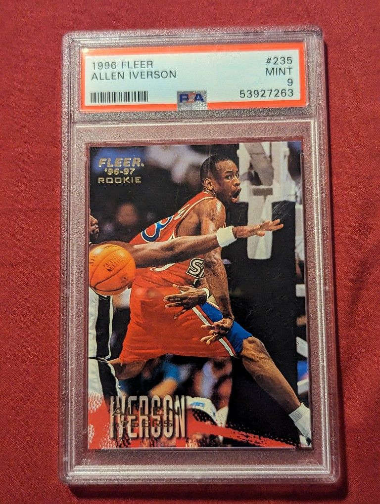 Allen Iverson Graded Rookie Card