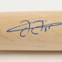 Frank Thomas Signed And Authenticated Baseball Bat.
