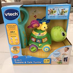 Vtech toodle and talk turtle - toy