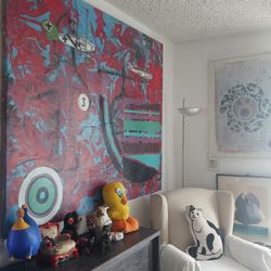 Large Art Painting Mexican Artist