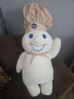1998 Pillsbury Doughboy 42" Store Display Promotional Plush Rare Advertising Figure