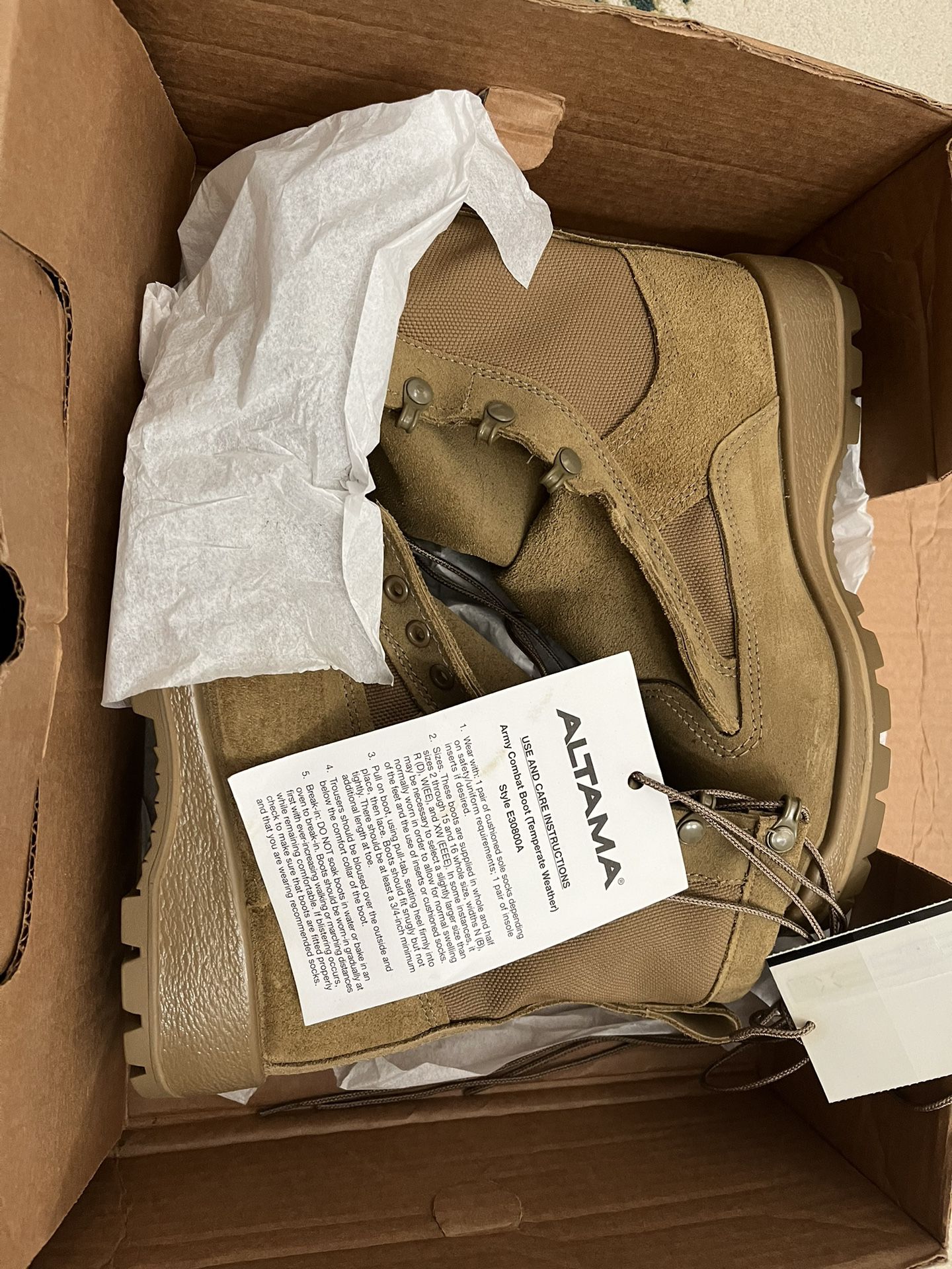 Brand New Authentic Altama Military Army Combat Boots Gore-Tex