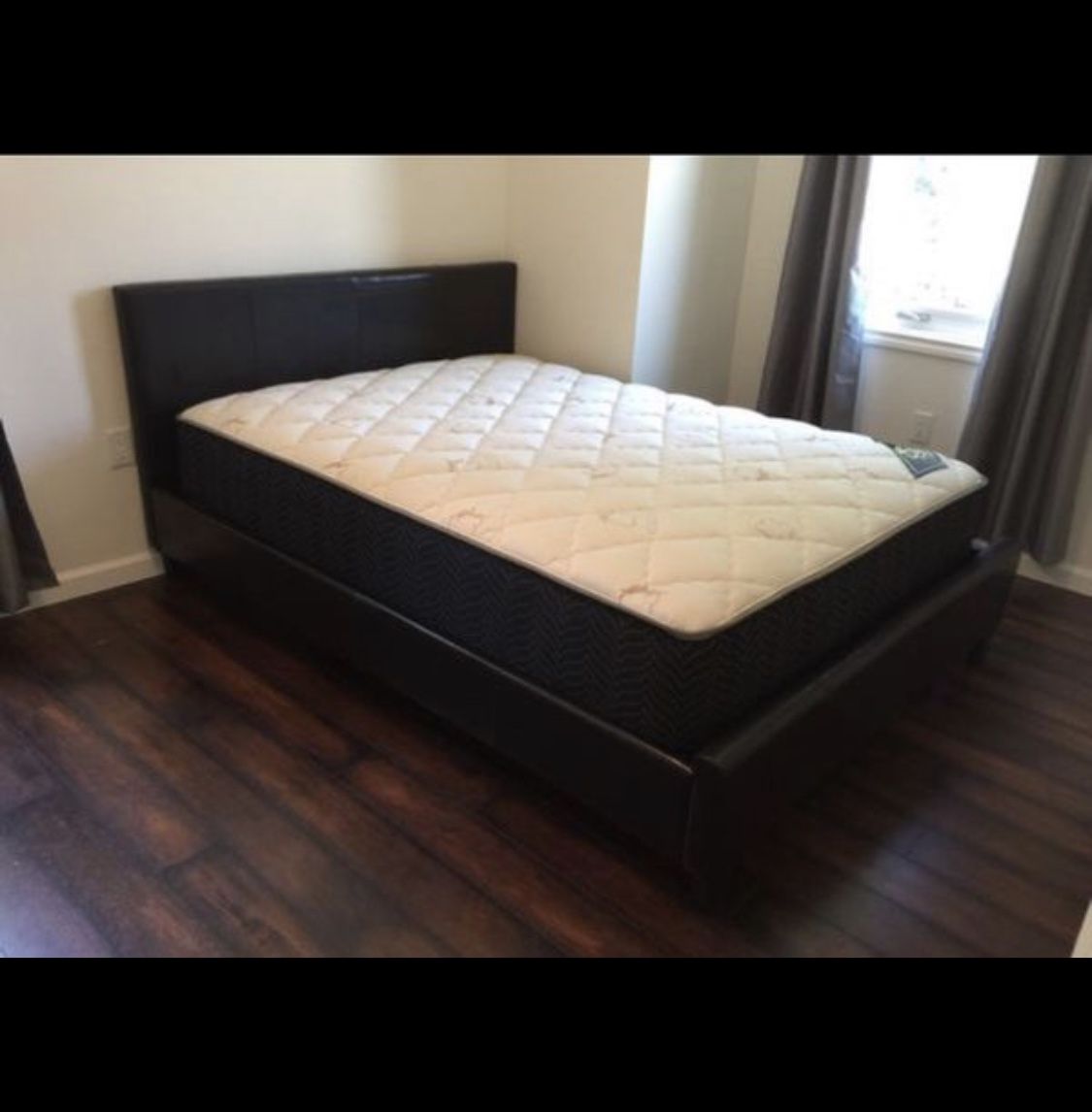 Queen Bed With Bamboo Mattress Only 