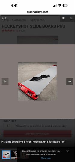 Slide Board Hockey Shot Slide Board Pro 10’
