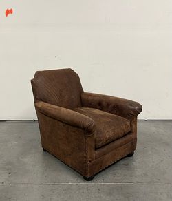 Restoration Hardware, King Leather Chair