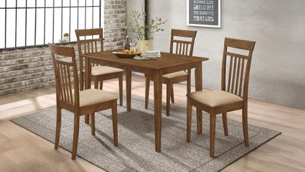 5 PC dinning set with table and 4 chairs on sale now