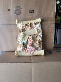 Ceramic Angel Silent Night 