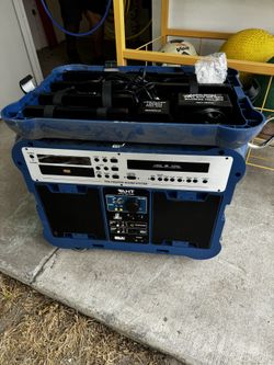 Vintage Portable Karaoke machine