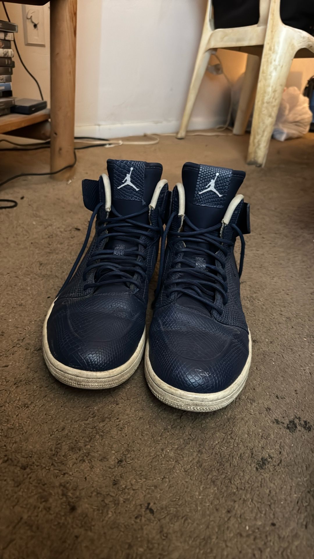 Nike Air Jordan Blue Snakeskin