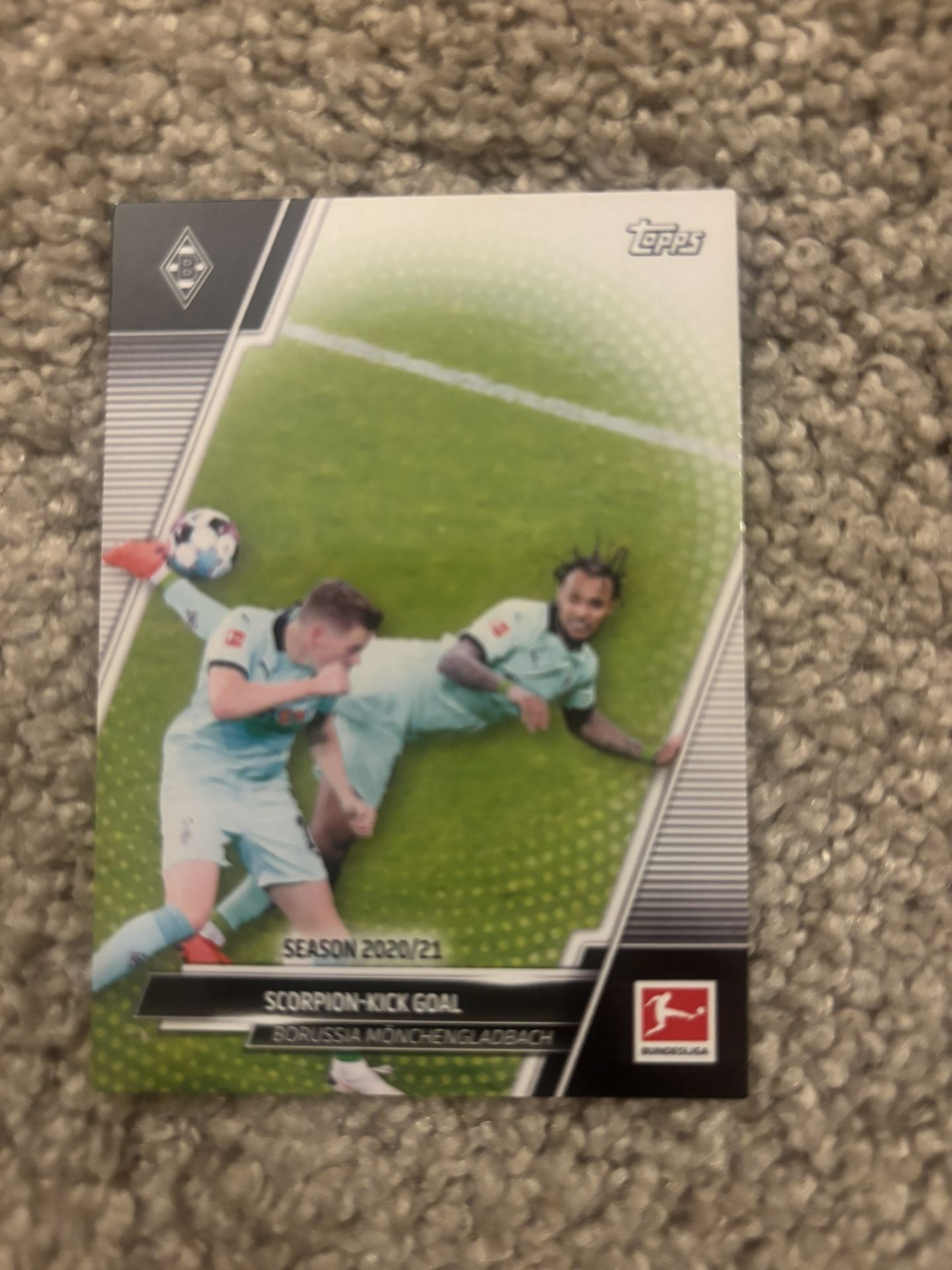 2021-22 Topps Bundesliga #189 Valentino Lazaro BORUSSIA MONCHENGLADBACH Official German Soccer League Card