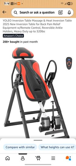 Inverter table/ massage and Heat