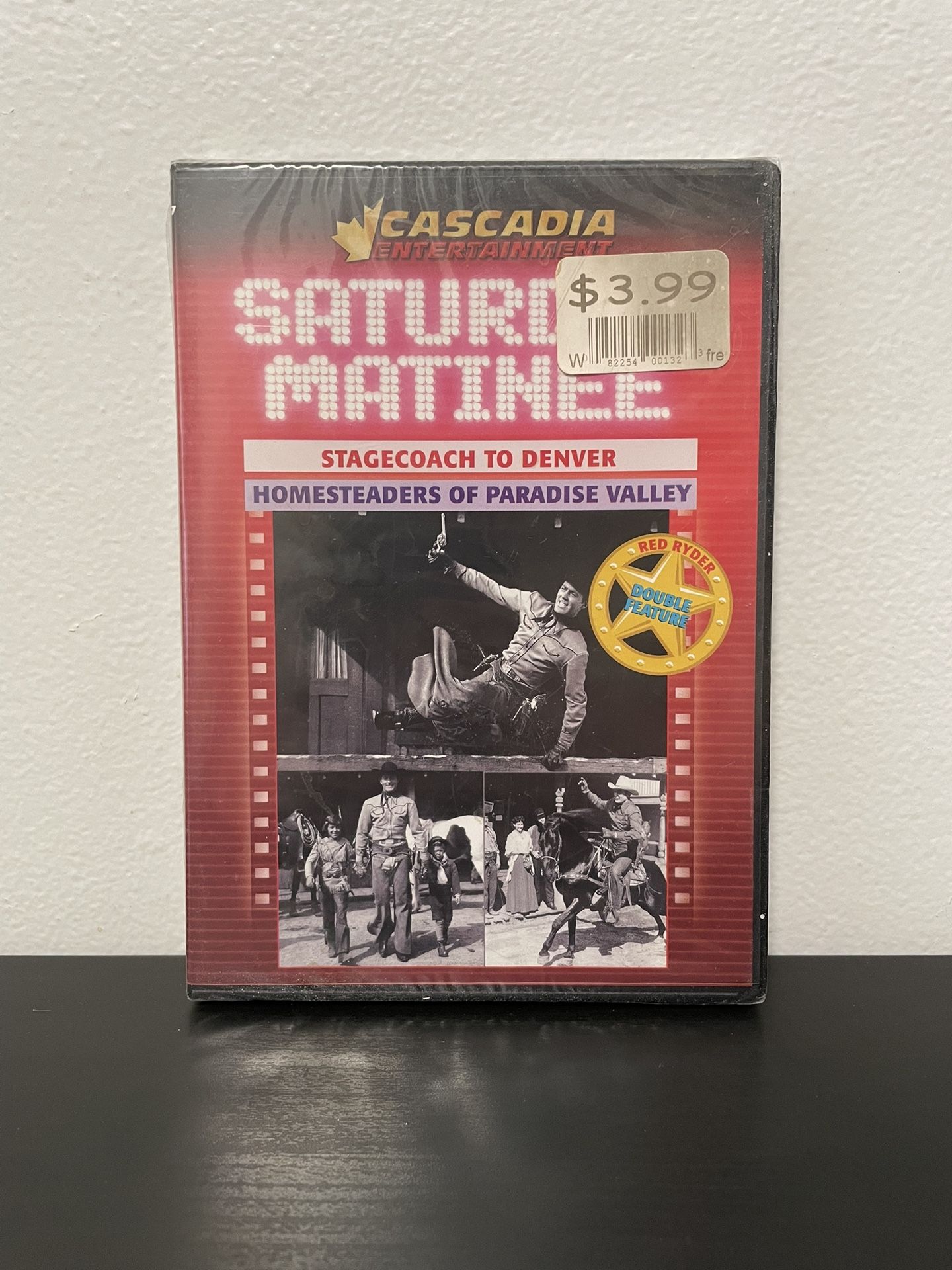 Saturday Matinee DVD NEW SEALED Stagecoach Denver Paradise Valley Red Ryder 1947