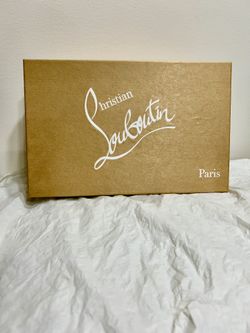 Christian Louboutin Box Shoes Sneakers Empty Storage Replacement Gift Paris