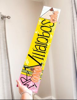 Custom wood Name Signs