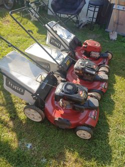 Toro self propelled lawnmowers