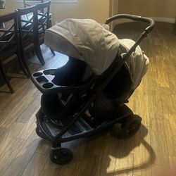 Graco Double Stroller With Extend
