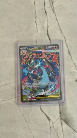 Mega Charizard X ex Japanese Promo Card – Near Mint – Pokémon