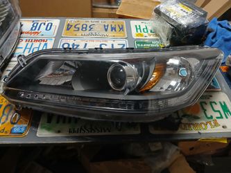 13-15 Honda Accord Left Driver Side Headlight Aftermarket