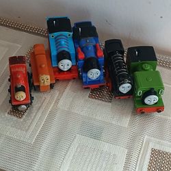 THOMAS TRAINS LOT 6 GENUINE AUTHENTIC VINTAGE 