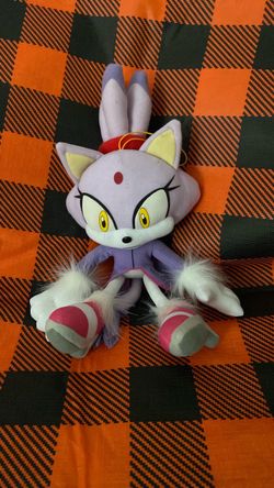 Blaze the Cat Sonic Plush Stuffed Toy