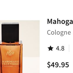 New Mahogany Teak Men’s Cologne 