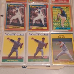 Collectable MLB Hall Of Famer Nolan Ryan Baseball Cards For Sale.