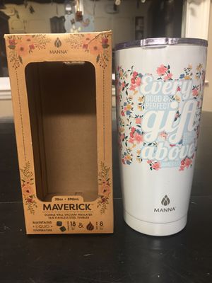 Photo Maverick double wall vacuum insulated stainless steel 20oz tumbler