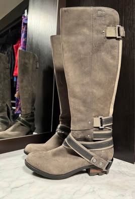 Sorel Women’s Lolla Tall Boot Quarry / Pebble | Size 8