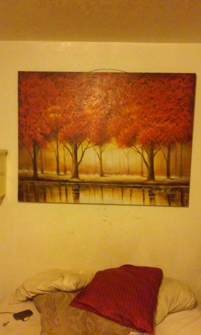 B.Lopez oil painting on canvas