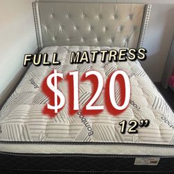 New Full Mattress Only $120