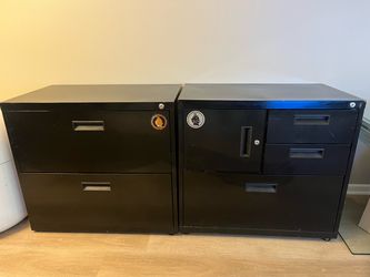 Black Metal Cabinet