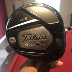 Titleist 910 D3 Driver 9.5 Loft