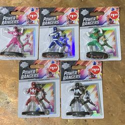 Power Rangers Mini Figure Complete Set