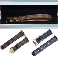 Bundle of 2 Designer Apple Watch bands + Matching dog cat collar