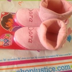 Dora The Explorer Sleeper Boots New