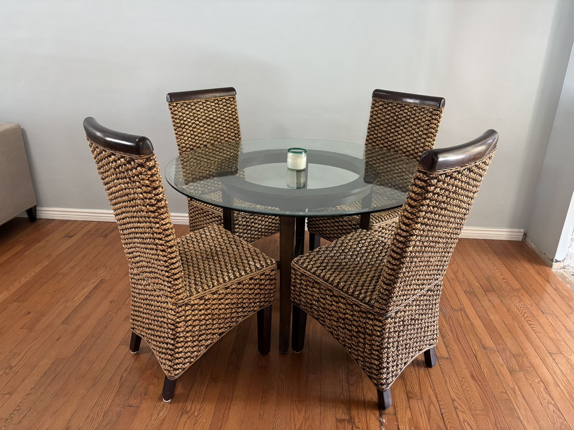 Glass Dining Table 