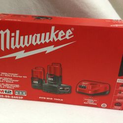 Milwaukee M12 Battery Kit 