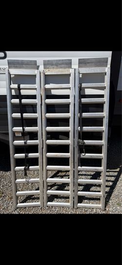 Folding Metal ramp