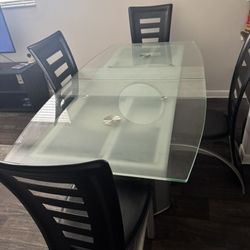 Glass Dining Room Table