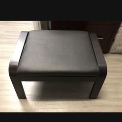 Black Stool Footrest