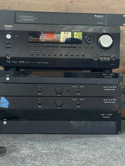 BUNDLE - Amps & Managed. Switch - or make offer per piece
